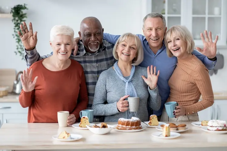 Seniors attending a Medicare educational seminar in Orange County